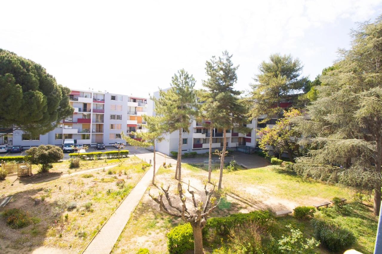 005- Appartement 6 Chambres, Tramway, Parking,Clim Montpellier Kültér fotó